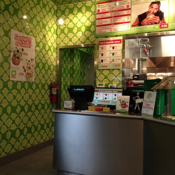 Photo taken at Maoz Vegetarian by E E. on 1/17/2013