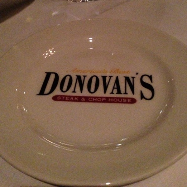 Photo taken at Donovan&#39;s Steak &amp; Chop House - Gaslamp by Oliver T. on 2/10/2013