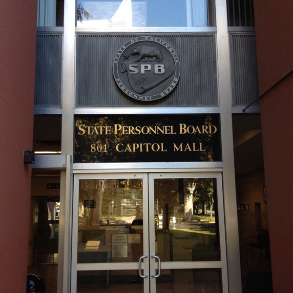 State Personnel Board (SPB) Government Building in Sacramento