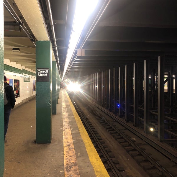 Photos at MTA Subway Carroll St (F/G) Metro Station in Brooklyn