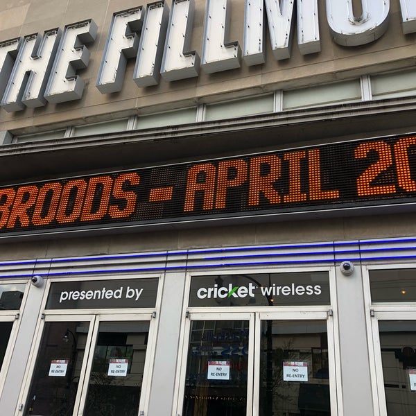 Foto scattata a The Fillmore da Thomas il 4/20/2019