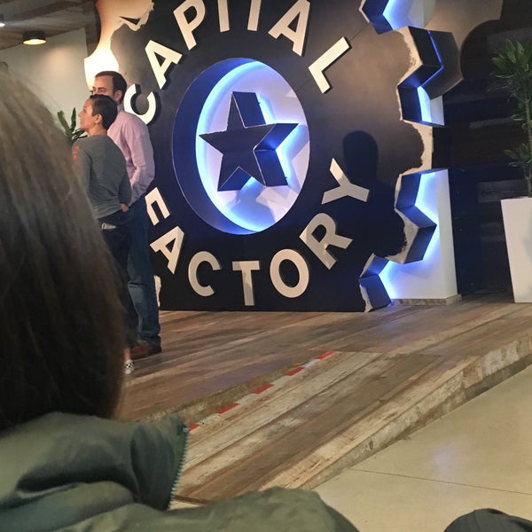 Photo taken at Capital Factory by Kat M. on 1/9/2018