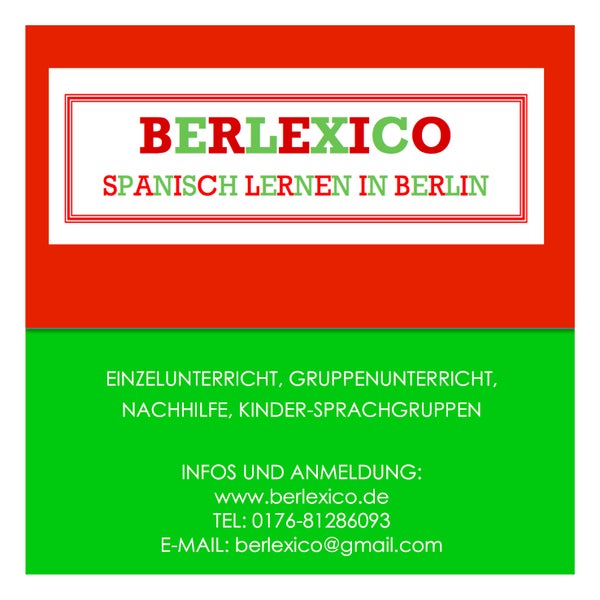 Photos At Berlexico Spanisch Lernen In Berlin Pankow In Den Floragarten 39