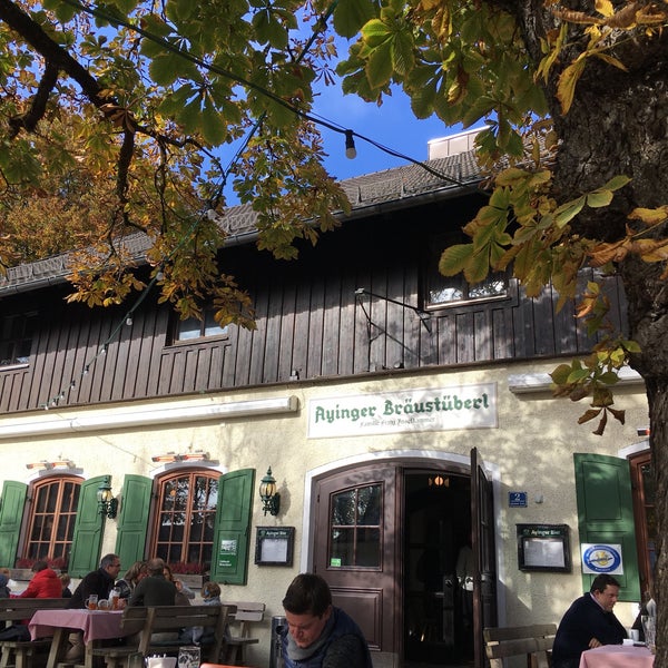 Photo taken at Ayinger Bräustüberl by OZ on 10/30/2016