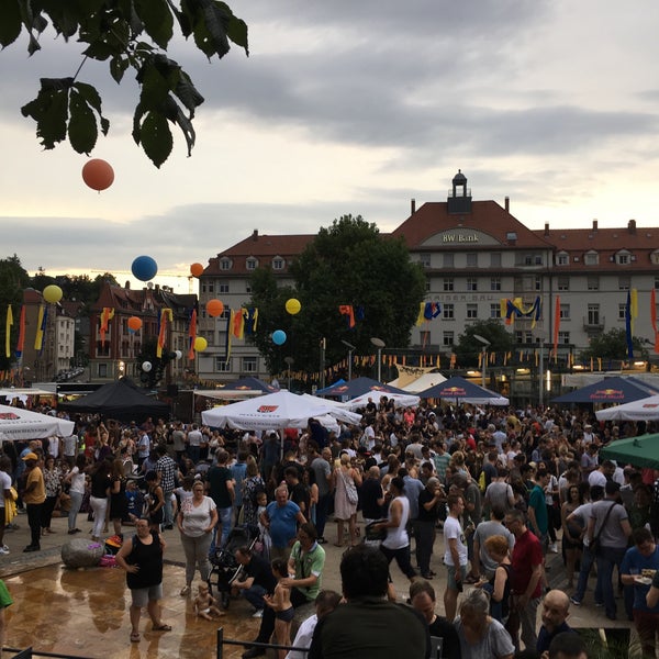 Marienplatzfest Karlshohe Stuttgart Baden Wurttemberg