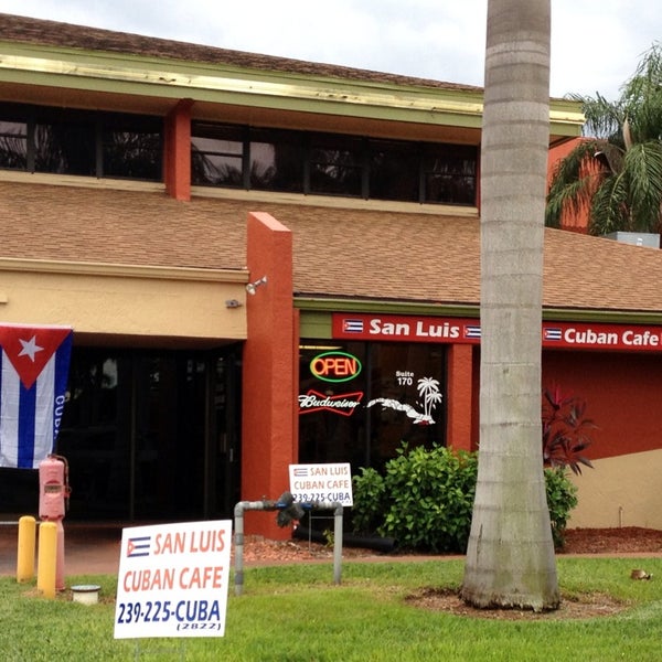 San Luis Cuban Cafe Cuban Restaurant in Fort Myers