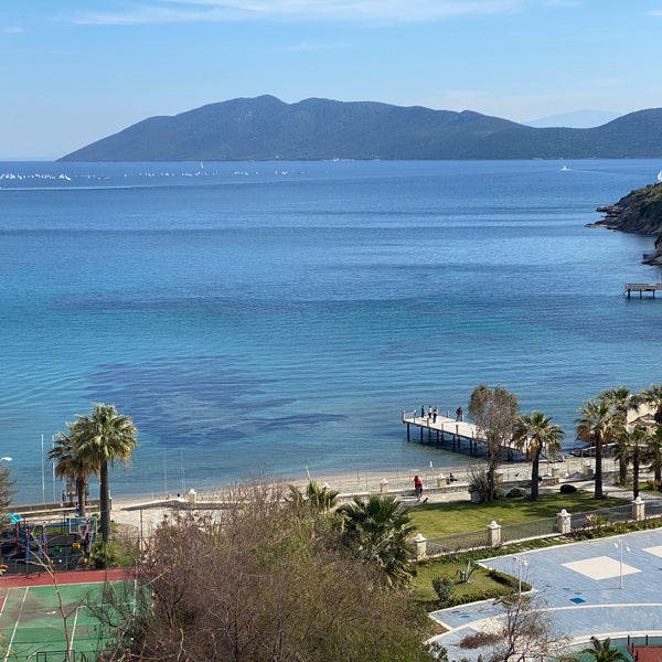 Photo taken at Salmakis Resort &amp; Spa by Oğuz D. on 3/13/2021
