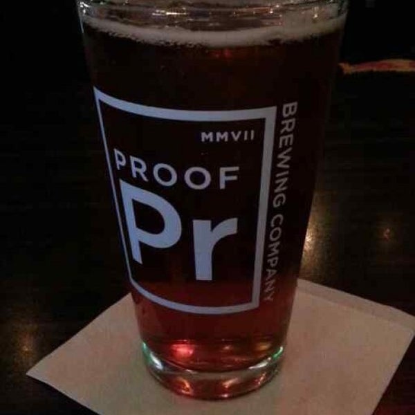 Photo taken at Proof Brewing Company by Victor C. on 7/11/2013