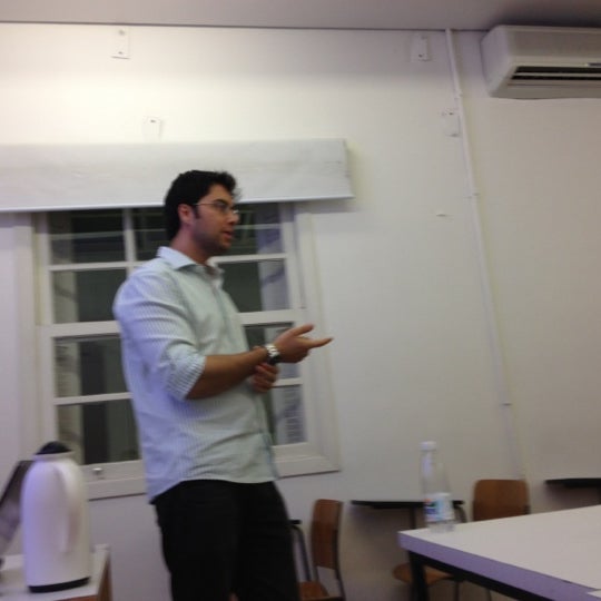 Photo taken at Escola São Paulo by Marcos H. on 11/26/2012