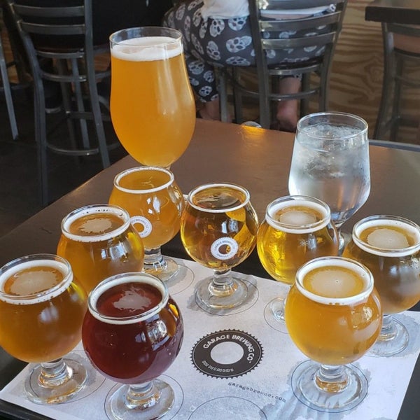 Photo taken at Garage Brewing Co by Tighe J. on 10/17/2018