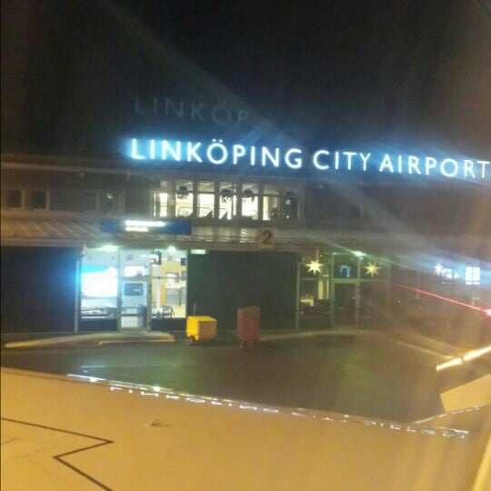 Photo taken at Linköping City Airport (LPI) by Giovanni C. on 11/25/2015