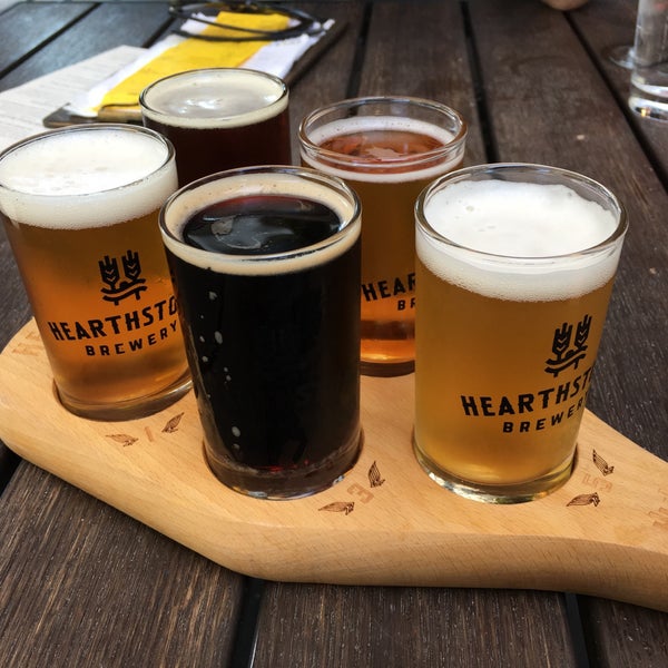 Photo taken at Hearthstone Brewery by Stanford on 7/22/2018