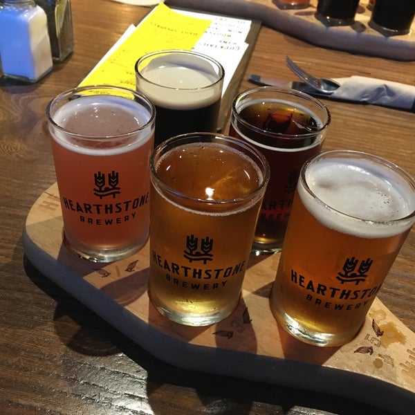 Photo taken at Hearthstone Brewery by Stanford on 4/21/2018