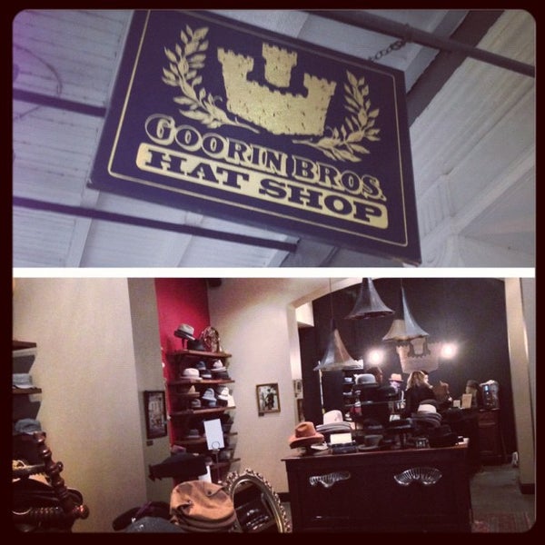 Photo taken at Goorin Bros. Hat Shop - French Quarter by James R. on 11/27/2012