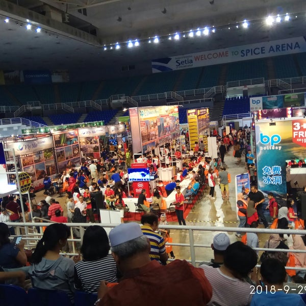 Снимок сделан в Subterranean Penang International Convention &amp; Exhibition Centre (SPICE) пользователем Junaidah 😘 9/29/2018