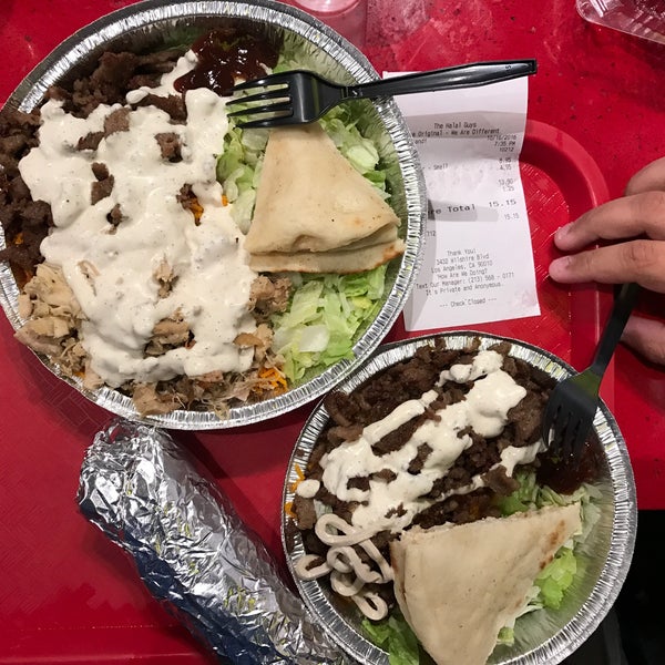 Photo taken at The Halal Guys by Shady E. on 10/17/2016