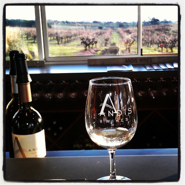Photo taken at Andis Wines by Bob B. on 12/27/2012