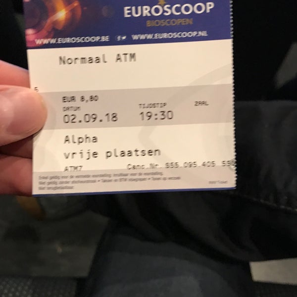 Photo taken at Pathé Euroscoop by Bas V. on 9/2/2018