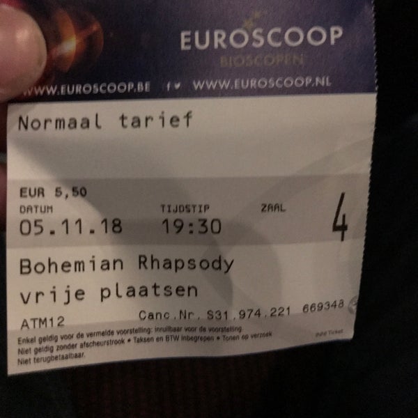 Photo taken at Pathé Euroscoop by Bas V. on 11/5/2018
