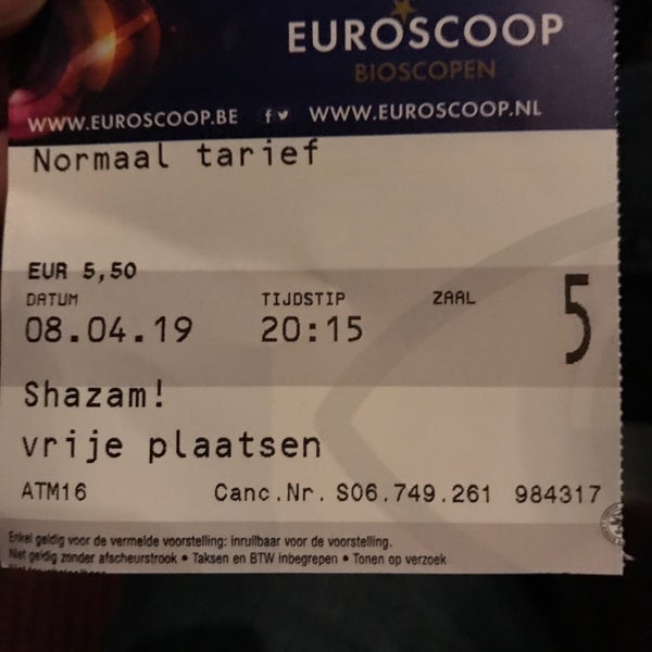 Photo taken at Pathé Euroscoop by Bas V. on 4/8/2019