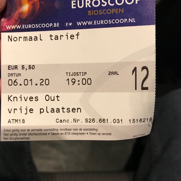Photo taken at Pathé Euroscoop by Bas V. on 1/6/2020