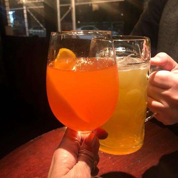 Photo taken at Flatiron Hall Restaurant and Beer Cellar by Marie F. on 1/19/2019