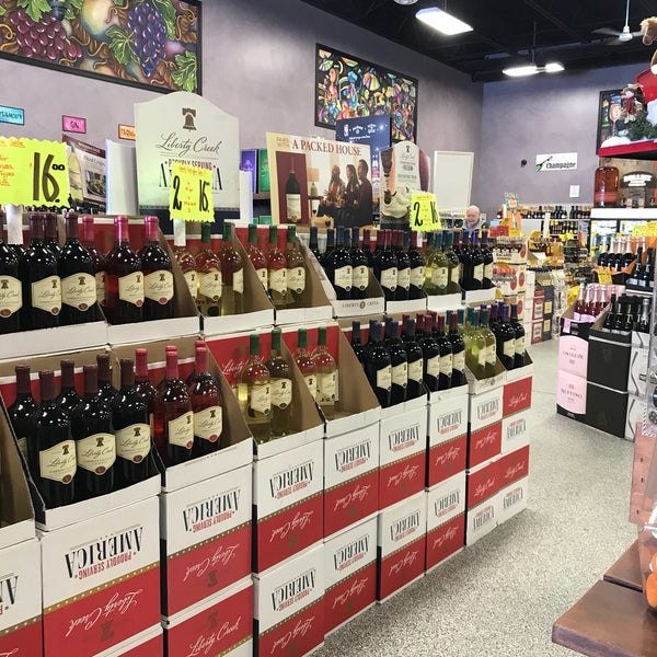 Photo taken at Wild Horse Wine &amp; Spirits by Marie F. on 1/31/2019