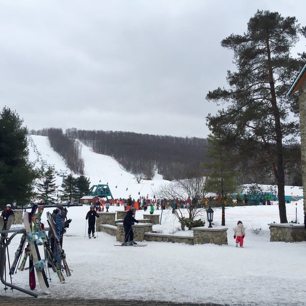 Photo taken at Holiday Valley Resort by Marie F. on 2/27/2016