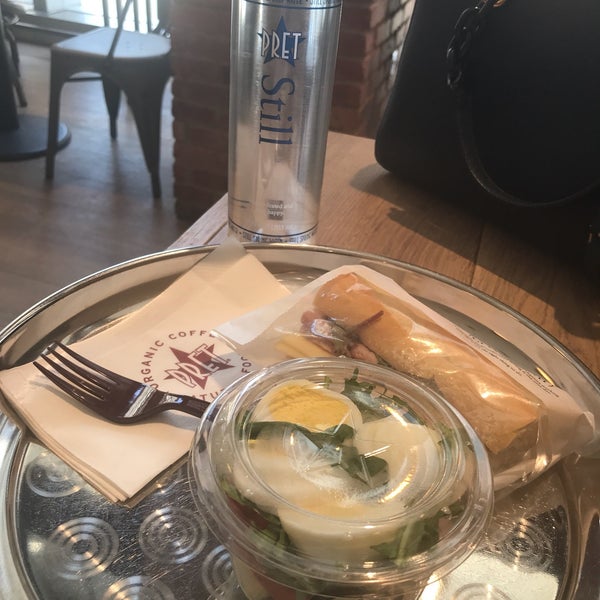 Photo taken at Pret A Manger by Marie F. on 4/13/2018