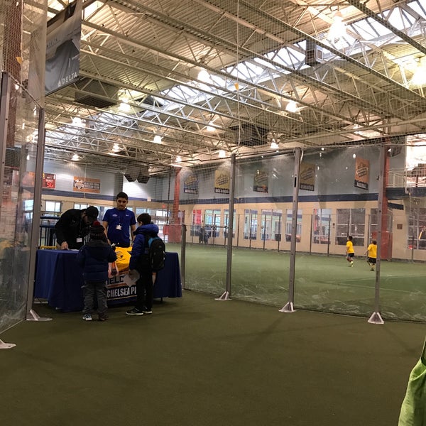 Photo taken at Chelsea Piers Field House by Marie F. on 1/27/2017