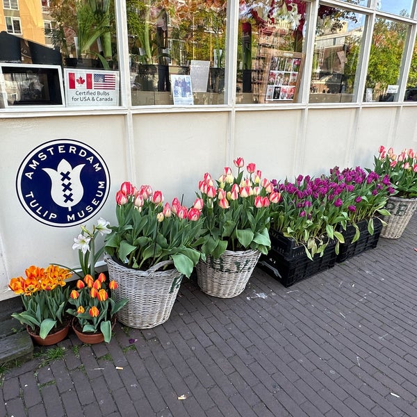 Photo taken at Amsterdam Tulip Museum by Christopher T. on 5/19/2023