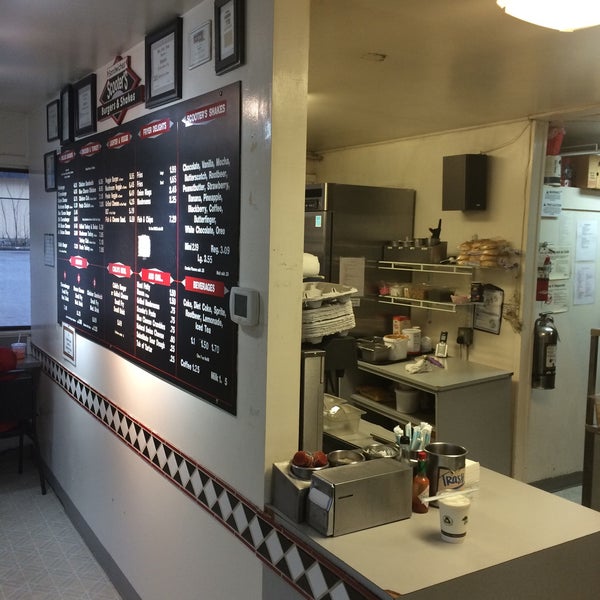 Photo taken at Scooter&#39;s Burgers by Kirk L. on 3/15/2015