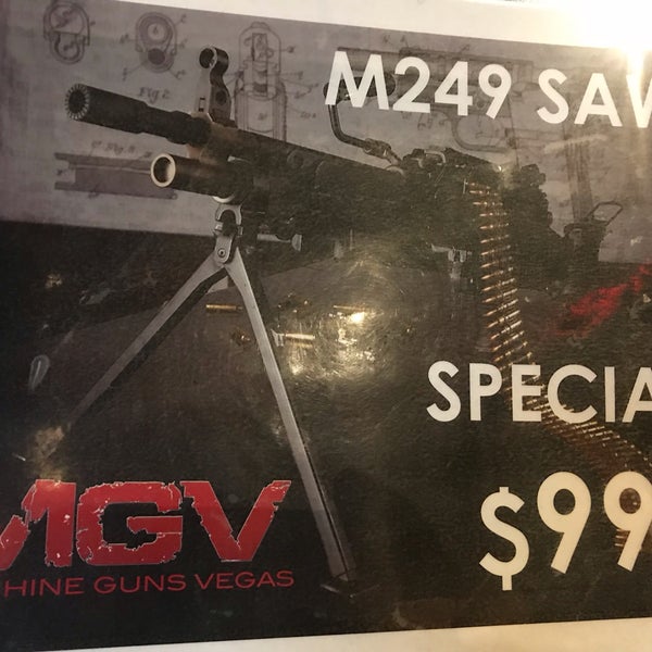 12/16/2018에 Michael D.님이 Machine Guns Vegas에서 찍은 사진