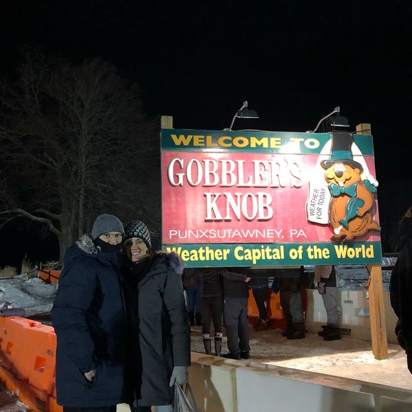 Photo taken at Gobblers Knob by Brian C. on 2/2/2019