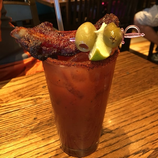 Order the Bloody Mary. Comes with a spare rib!!!