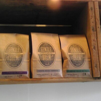 Photo taken at Gentle Brew Coffee Roasters by Diana Q. on 1/11/2013