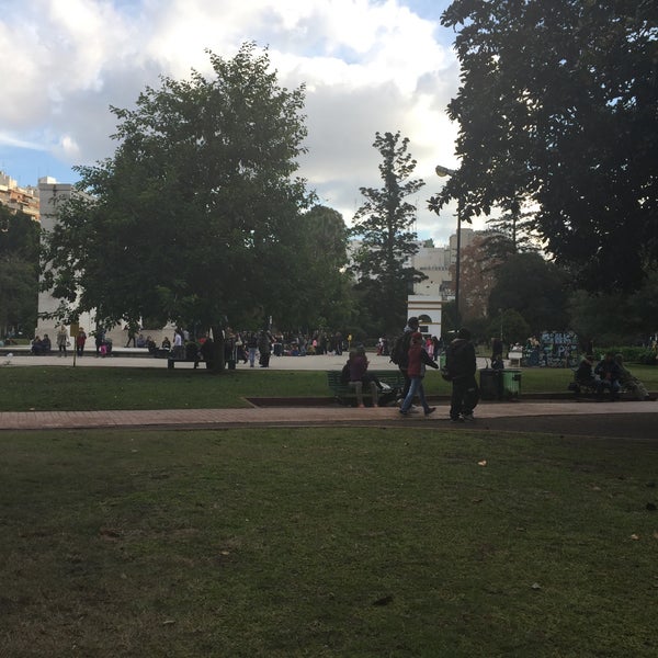 Photo taken at Parque Rivadavia by Alyona P. on 6/5/2016
