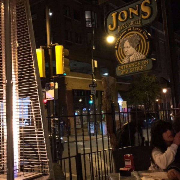 Photo taken at Jon&#39;s Bar &amp; Grille by Ashwaq on 10/31/2015