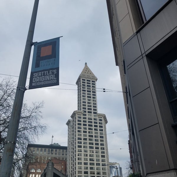 Photo taken at Smith Tower by Tal V. on 2/18/2019