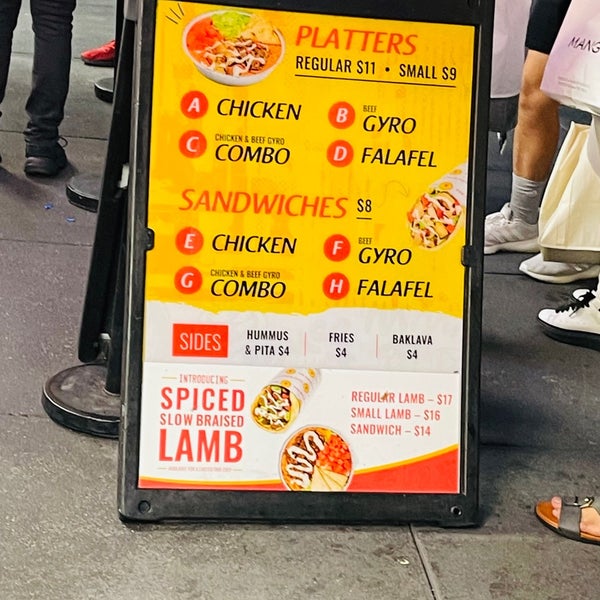 Photo taken at The Halal Guys by ttea k. on 8/28/2023