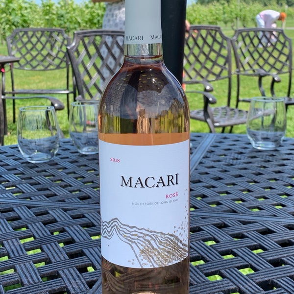 Photo taken at Macari Vineyards by Brendan B. on 6/20/2019