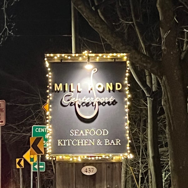 Photo taken at Mill Pond House Restaurant by Brendan B. on 2/12/2023