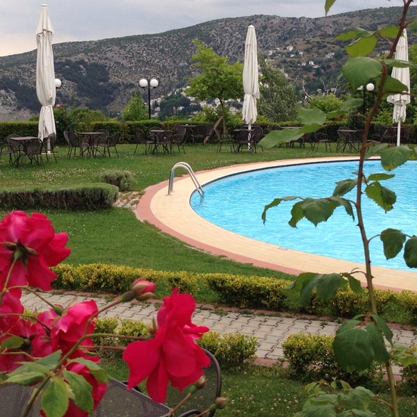 Photo taken at Pelion Resort by Andriana R. on 5/31/2014