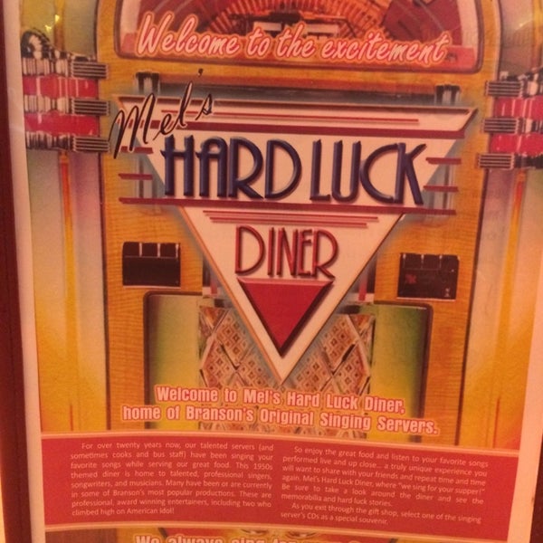 Снимок сделан в Mel&#39;s Hard Luck Diner пользователем Greg R. 7/8/2014