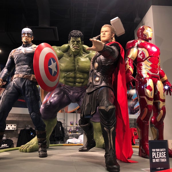 Photo taken at Marvel Avengers S.T.A.T.I.O.N by Greg R. on 3/4/2018