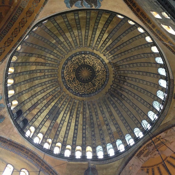 Photo taken at Hagia Sophia by Ahmet Ş. on 5/15/2013