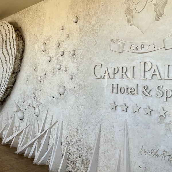 Photo taken at Capri Palace Hotel &amp; Spa by Stacy on 7/2/2022