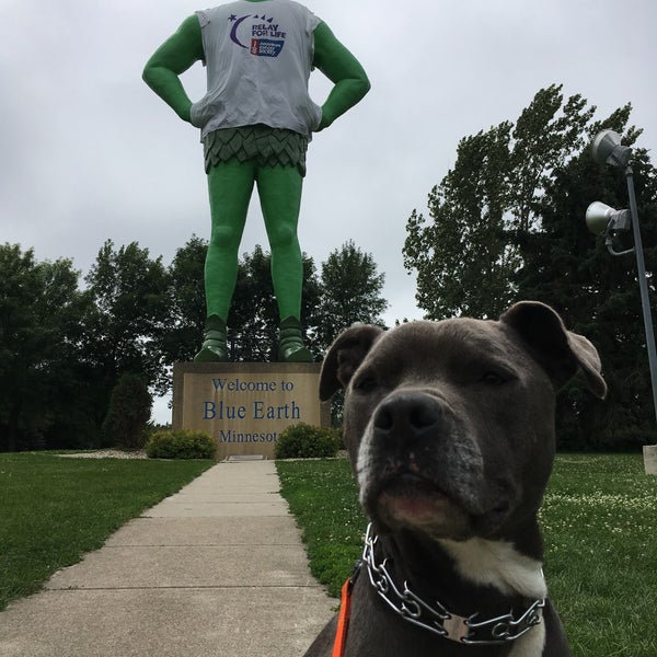Photo taken at Jolly Green Giant Statue by Liz T. on 8/15/2017