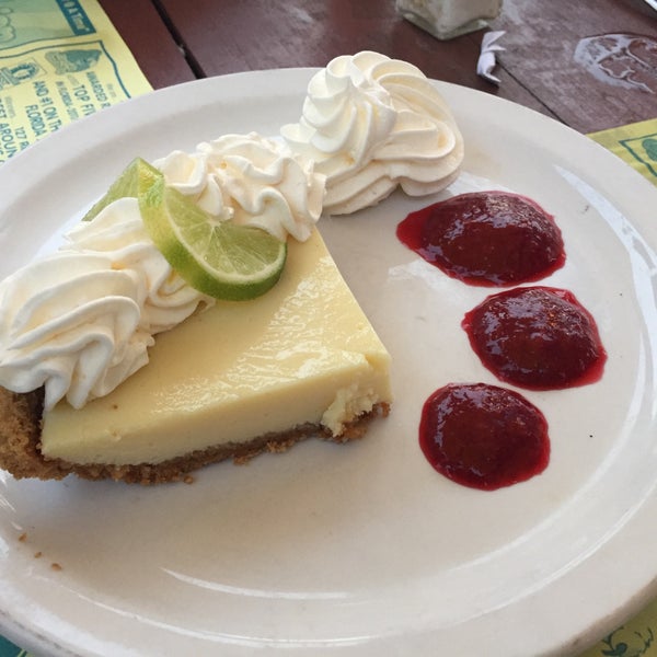 Key Lime Pie is so authentic and delicious.