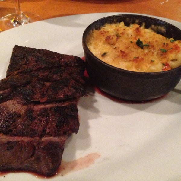 Extremely friendly service, and equally satisfying food. Definitely try the lobster mac and cheese with your steak!